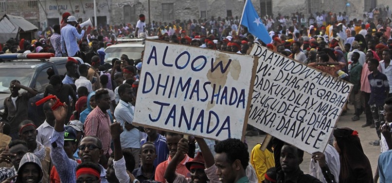 THOUSANDS OF SOMALIS MARCH TO DEFY AL-SHABAB AND SHOW SOLIDARITY FOR VICTIMS