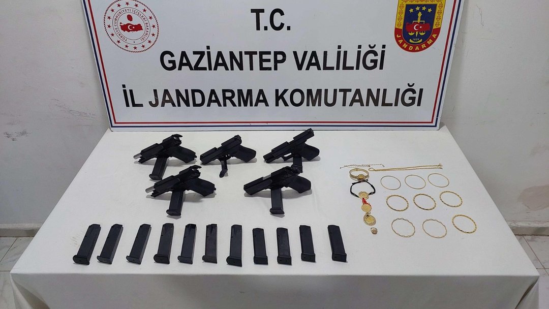 GAZİANTEP’TE SİLAH KAÇAKÇILIĞI OPERASYONU
