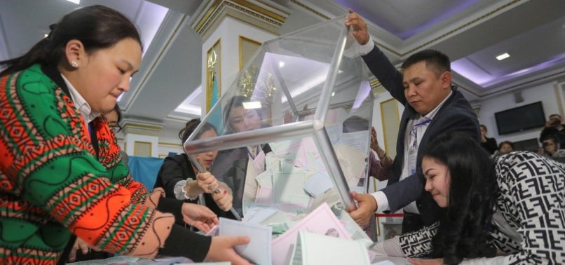 KAZAKHS VOTE IN PARLIAMENTARY, LOCAL ELECTIONS