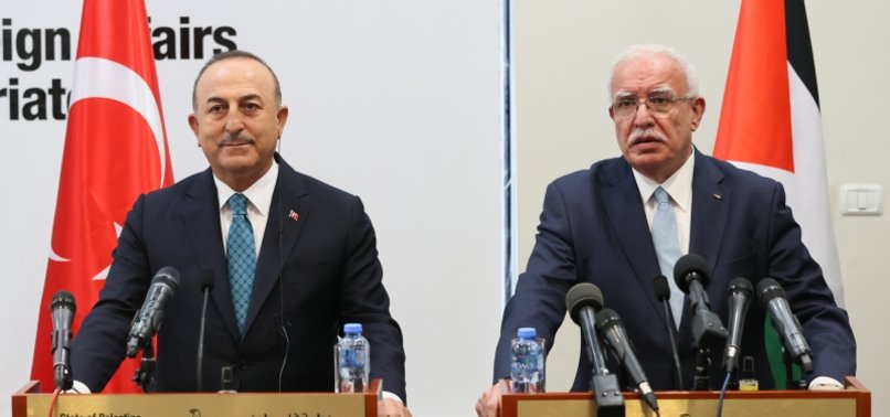 TURKEY SAYS IT WILL CONTINUE TO STAND BY PALESTINE FOR INDEPENDENT STATE