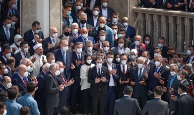 Erdoğan inaugurates landmark mosque at Istanbul main square