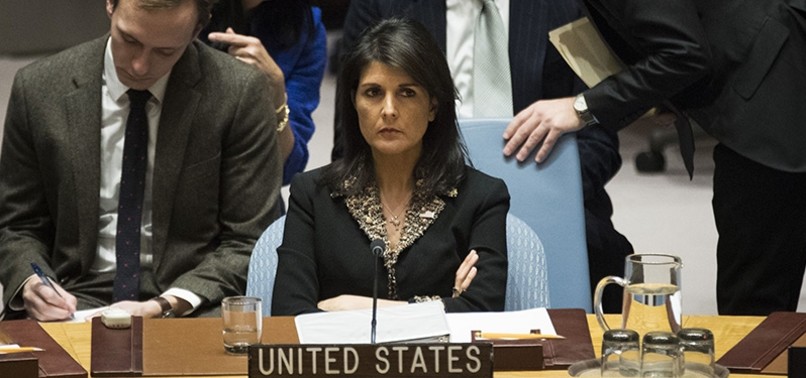 US THREATENS TO TAKE DOWN NAMES OF COUNTRIES OPPOSING JERUSALEM DECISION AT UN