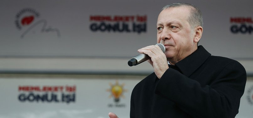 TURKEY TO CHASE UP ALL TERROR GROUPS: PRESIDENT ERDOĞAN