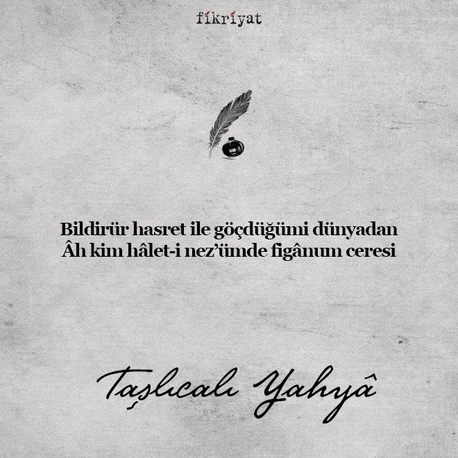 Taşlıcalı Yahya’nın şiirleri