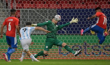 Argentina beats Paraguay, secures Copa America knockout spot