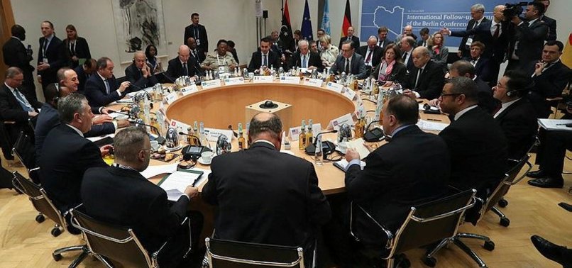 FOREIGN MINISTERS MEET IN MUNICH FOR LIBYA CEASE-FIRE