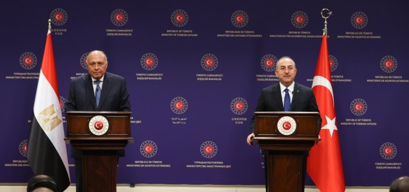 ANKARA, CAIRO TAKE CONCRETE STEPS TO RAISE DIPLOMATIC RELATIONS, SAYS TURKISH FOREIGN MINISTER