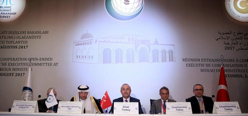 TURKEY HOSTS MEETING OF OIC OVER AL-AQSA CRISIS IN JERUSALEM
