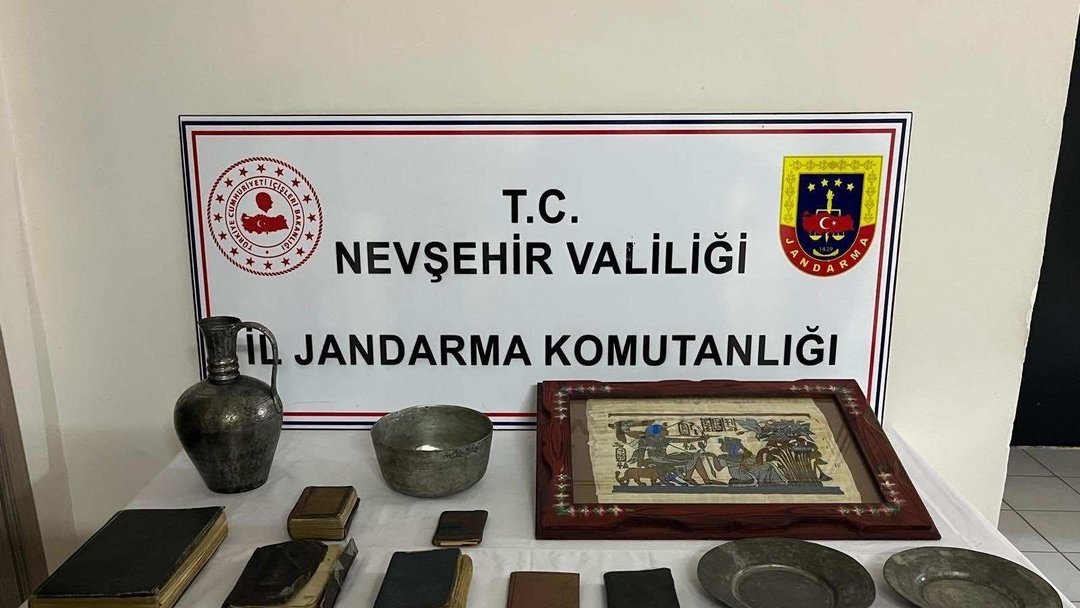 TARİHİ ESER KAÇAKÇILARINA OPERASYON