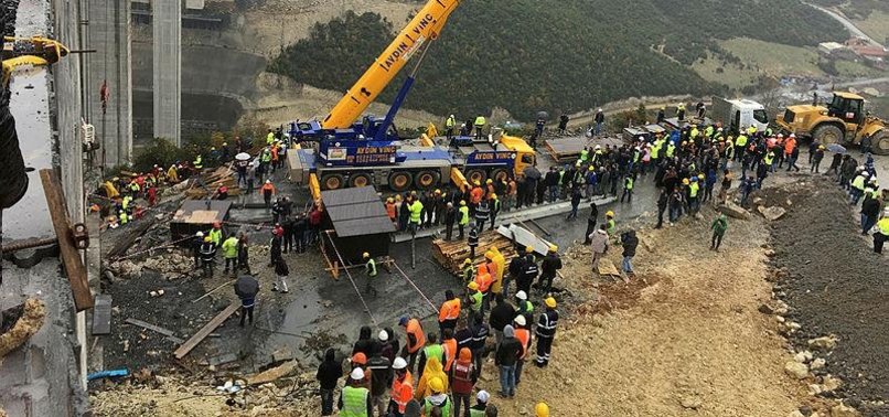 1 ROAD WORKER DIES FROM CONCRETE BLOCK ACCIDENT IN TURKEYS KOCAELI