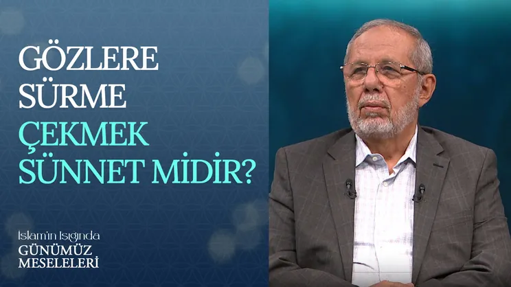 Gözlere Sürme Çekmek Sünnet Midir?