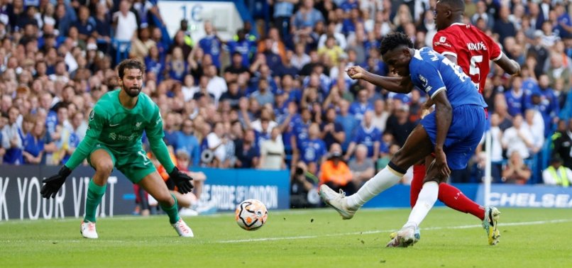 CHELSEA COME FROM BEHIND TO EARN A 1-1 DRAW AGAINST LIVERPOOL