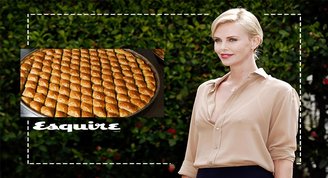 Charlize Theron: Tercihim cevizli baklava