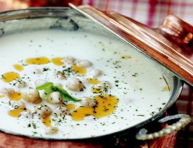 Nohutlu Soğuk Çorba