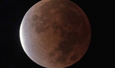 The longest lunar eclipse of the century seen from the ISS