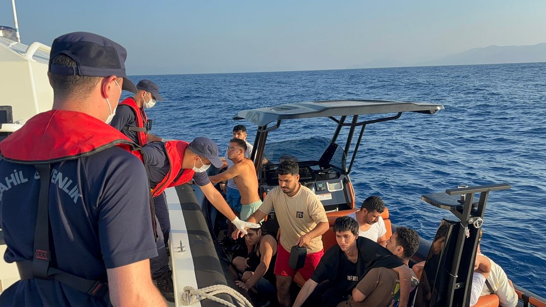 MUĞLA’DA KAÇAK GÖÇMEN OPERASYONU