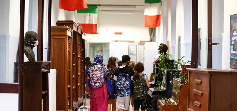 MILLIONS RETURN TO SCHOOL IN ITALY AFTER VIRUS CLOSURE