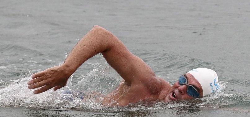 ATHLETE BECOMES FIRST PERSON TO SWIM ENGLISH CHANNEL LENGTH