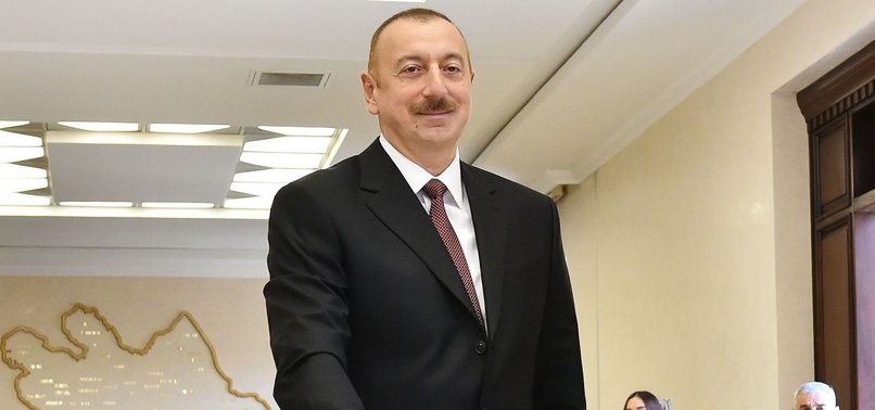ILHAM ALIYEV REELECTED IN AZERBAIJAN, SAY EXIT POLLS