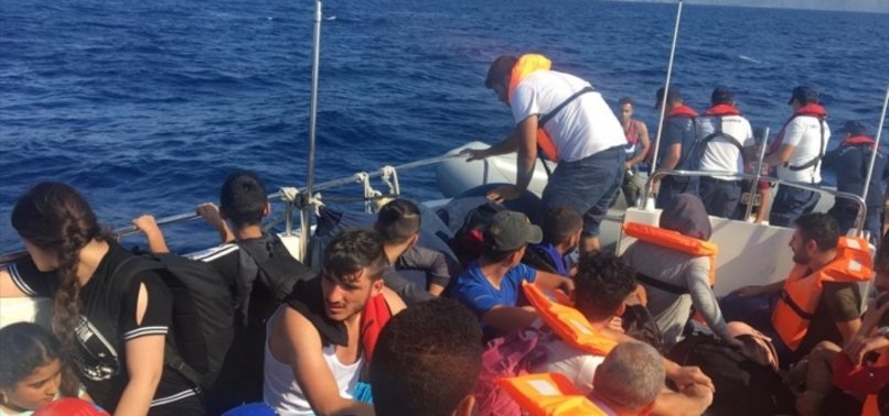 TURKEY RESCUES 26 IRREGULAR MIGRANTS ILLEGALLY PUSHED BACK BY GREECE