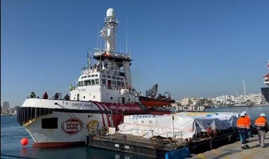 Gaza aid ship will hopefully secure sea corridor - charity