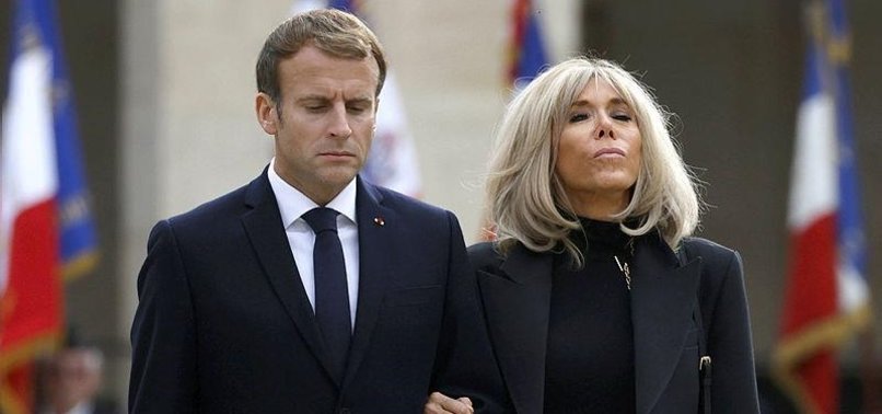 FRENCH FIRST LADY BRIGITTE MACRON TARGETED BY FAKE NEWS OVER GENDER