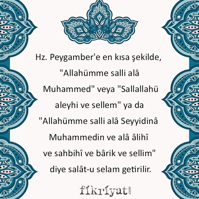 Mevlid Kandili’nde çekilecek zikirler