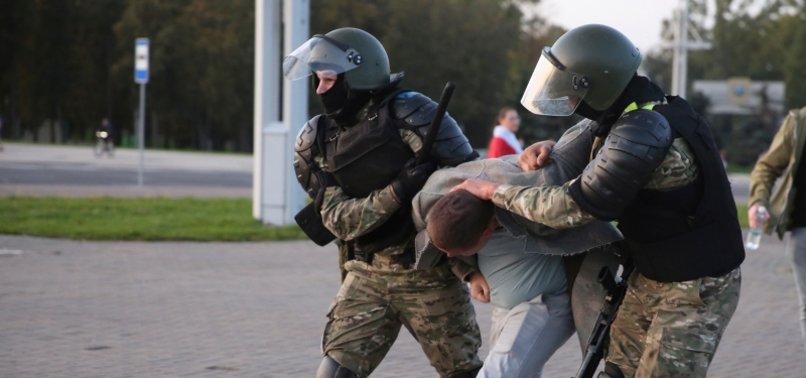 BELARUSIAN POLICE DETAIN 364 PEOPLE AT ANTI-GOVERNMENT PROTESTS