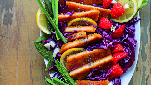 Schnitzel Salata