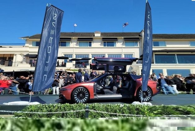 DELOREAN ALPHA 5 SERGİLENDİ