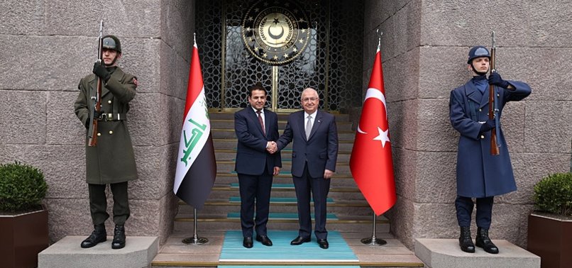 TURKISH NATIONAL DEFENSE MINISTER MEETS WITH IRAQI SECURITY ADVISER