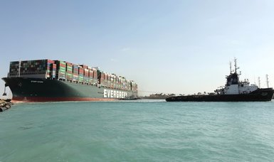Ship 'partially refloated,' but still stuck in Suez Canal