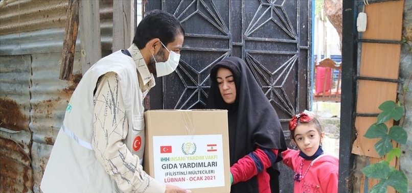 TURKISH CHARITY IHH SENDS HUMANITARIAN AID TO PALESTINIAN REFUGEES IN LEBANESE CAMPS
