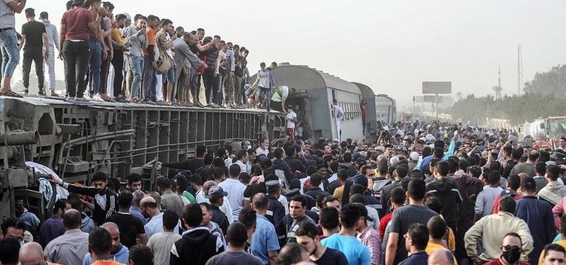 AT LEAST 11 DEAD, 98 INJURED IN TRAIN CRASH IN EGYPT