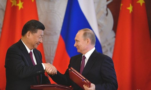 Xi hosts Putin for official talks in Beijing