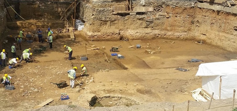 ISTANBULS OLDEST BURIAL SITE FOUND DURING METRO EXCAVATION WORKS