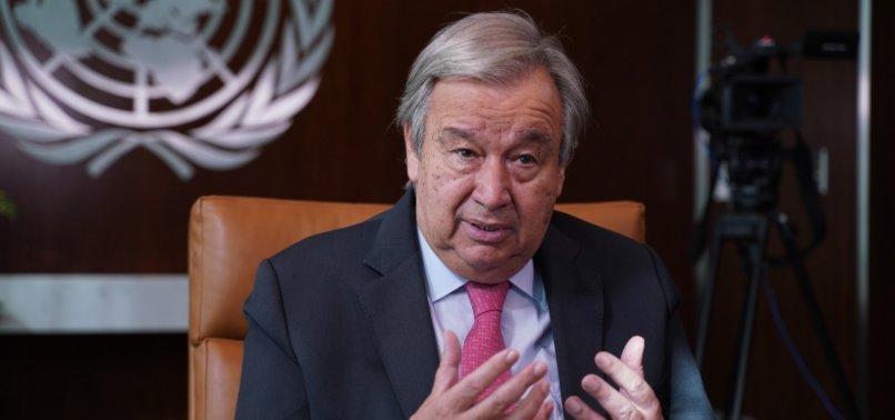 UN CHIEF GUTERRES CALLS ON TALIBAN TO ALLOW GIRLS TO GO TO SCHOOL