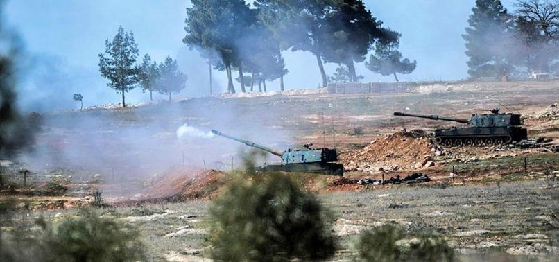 TURKISH ARMY HITS YPG/PKK TARGETS IN SYRIAS TAL RIFAT