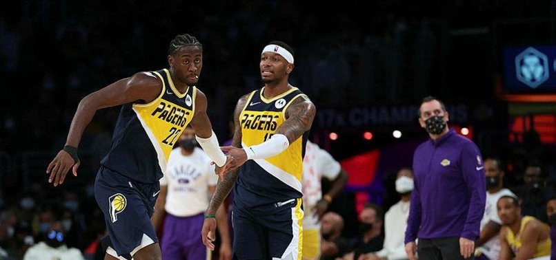 CARIS LEVERT SCORES 22 IN 4TH QUARTER AS PACERS RALLY PAST LAKERS