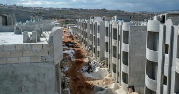 Turkey building homes in Syria for people fleeing Idlib
