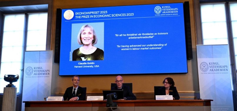 NOBEL ECONOMICS PRIZE GIVEN TO CLAUDIA GOLDIN “FOR HAVING ADVANCED OUR UNDERSTANDING OF WOMEN’S LABOUR MARKET OUTCOMES