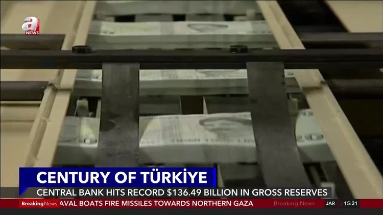 Türkiye's record-breaking rise in currency and gold reserves