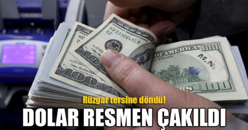 Rüzgar tersine döndü: Dolar az önce...