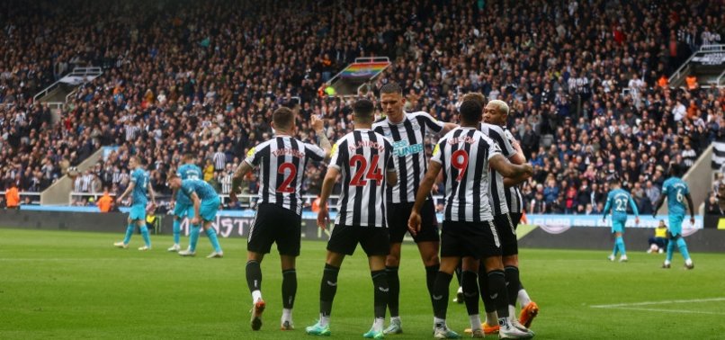 NEWCASTLE 6-1 TOTTENHAM: MAGPIES HUMILIATE SPURS IN TOP-FOUR BATTLE
