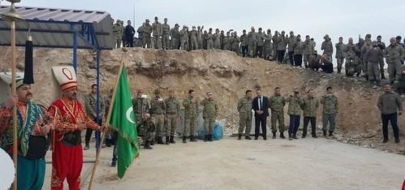 OTTOMAN MILITARY BAND PERFORMS AT TURKEY-SYRIA BORDER