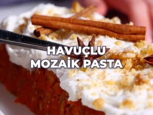 Havuçlu Mozaik Pasta