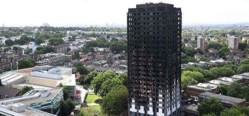 UK TO PROBE WIDESPREAD USE OF CLADDING AFTER TOWER BLAZE