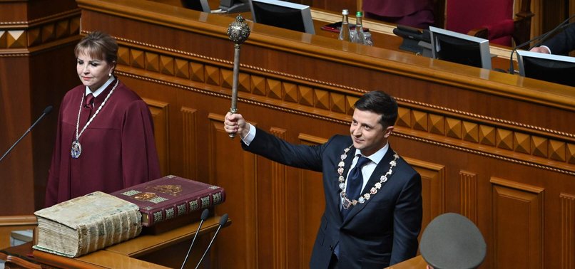 NEW UKRAINE PRESIDENT ZELENSKIY DISSOLVES PARLIAMENT