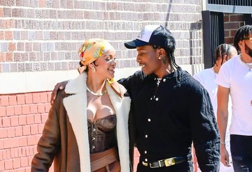 Rihanna ve A$AP Rocky New Yorkta Yeni Bir Müzik Videosu Çekiyor
