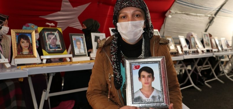 2 MORE KURDISH FAMILIES JOIN ANTI-PKK SIT-IN PROTEST IN SE TURKEY